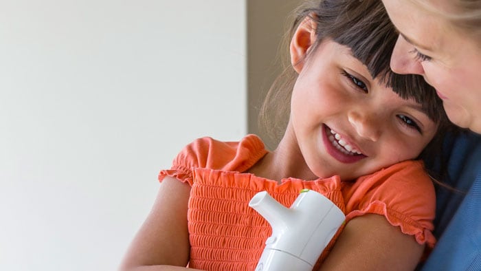 Výhody použití přenosného inhalátoru u astmatických dětí