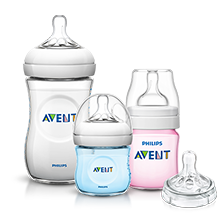 Nabídka lahví Philips Avent Natural s dudlíky