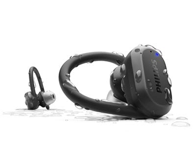 Sportovní sluchátka do uší Philips A7306