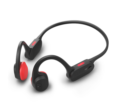 Otevřená voděodolná bezdrátová sportovní sluchátka Philips A5608