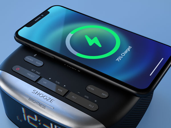 Bezdrátová nabíječka Qi Philips