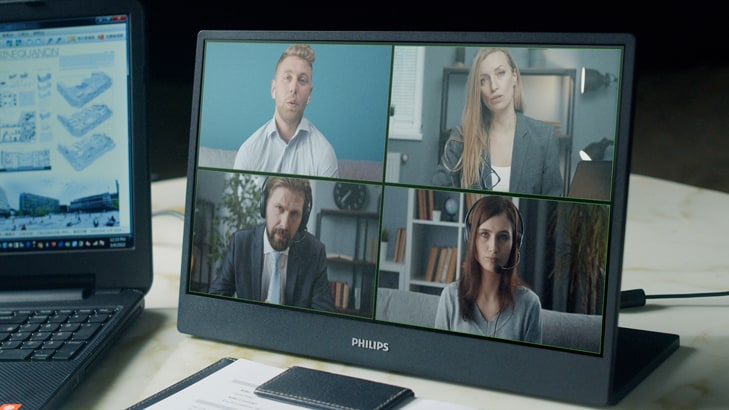Přenosné monitory Philips | Dvojitá obrazovka