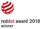 Logo vítěze ocenění reddot award 2018
