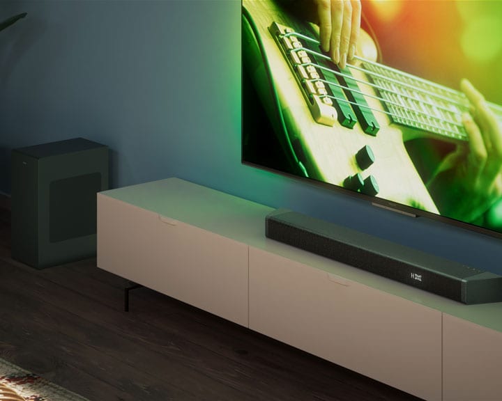 TAB7908 Soundbar 5.1.2 s bezdrátovým subwooferem