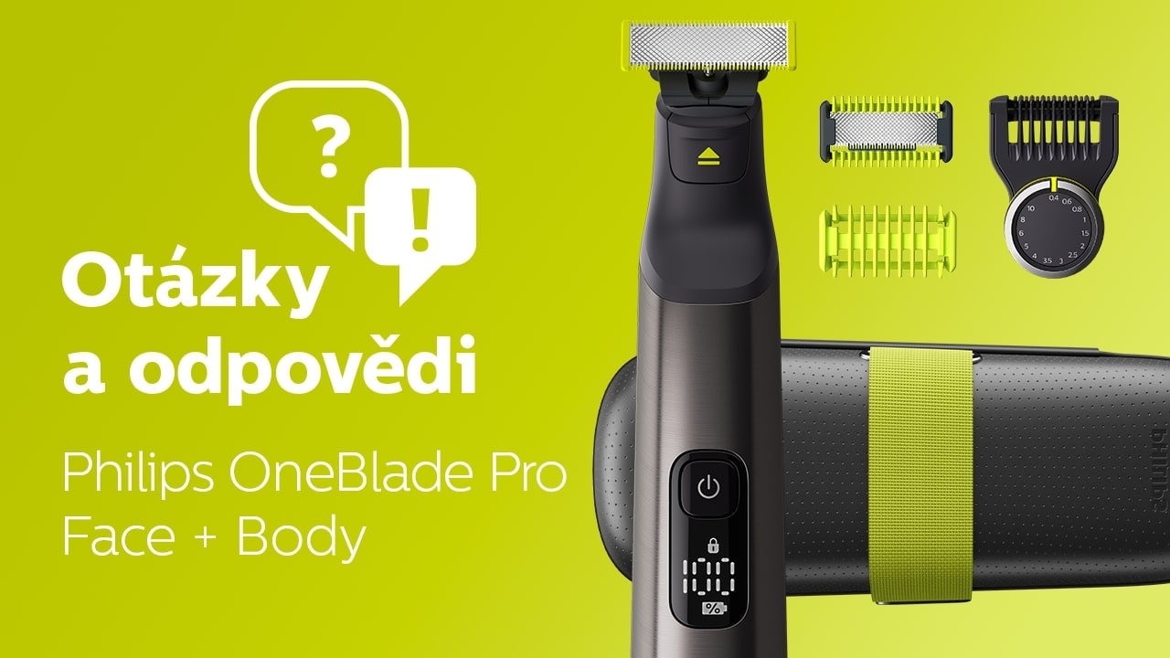 Otázky a odpovědi OneBlade Pro