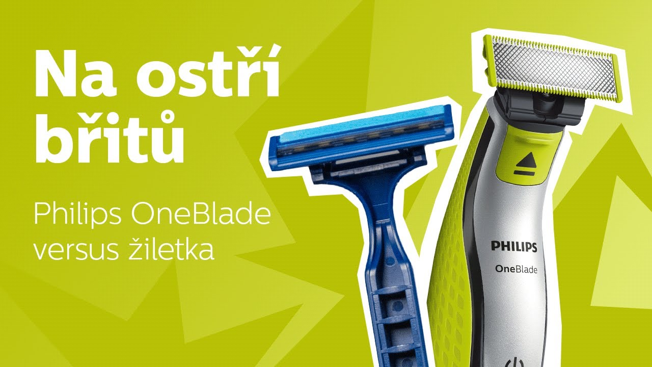Philips OneBlade nebo klasická žiletka