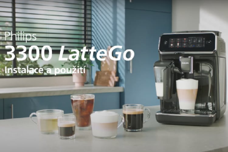 Jak používat kávovar řady Philips 3200 LatteGo