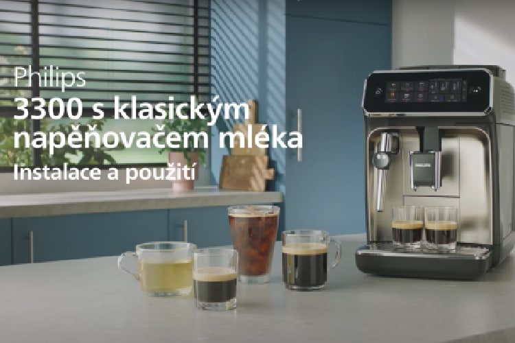 Jak používat kávovar řady Philips 3200 LatteGo