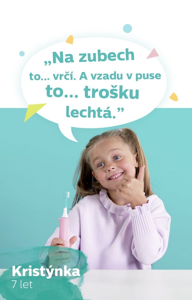 Kristýnka - recenze sonicare for kids