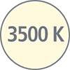 ikona světlo o teplotě 3 500 K
