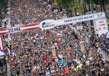 Wings for Life World Run – vlajkový běh