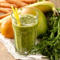 Orange Carrot Green Smoothie Xxs