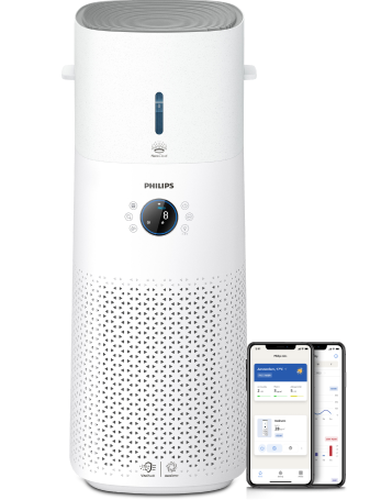 Čistička a zvlhčovač vzduchu Philips 2 v 1 3000 Series
