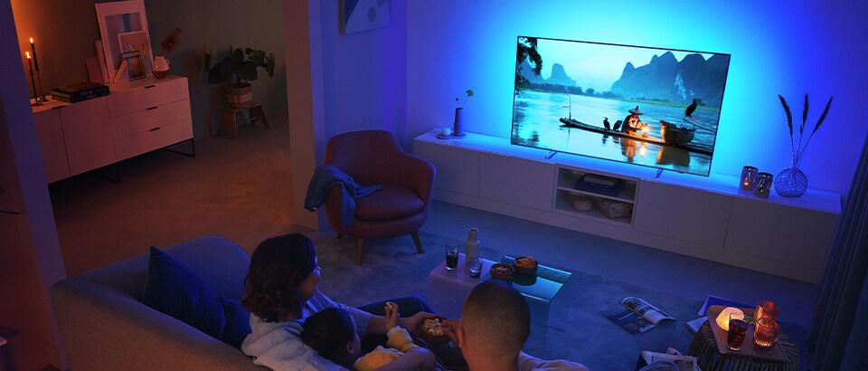 Televizor Philips Ambilight | nejlepší televizor pro filmy a večer jako v kině