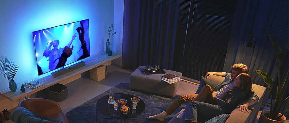 Televizor Philips Ambilight | nejlepší televizor pro hudbu