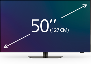 48-50 palcové televizory