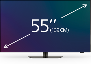 55palcové televizory