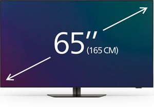 65palcové televizory