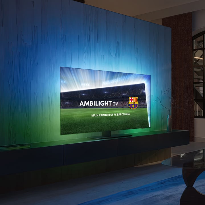 Zápasy FC Barcelona s televizorem Ambiligt TV