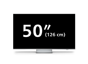 Řada televizorů Google TV 4K UHD LED řady Philips The One s úhlopř. 125 cm (50 palců)
