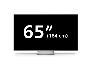 Řada televizorů Google TV 4K UHD LED řady Philips The One s úhlopř. 165 cm (65 palců)