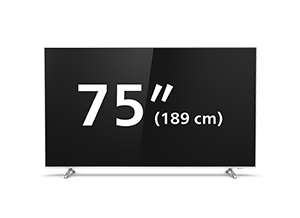 Řada televizorů Google TV 4K UHD LED řady Philips The One s úhlopř. 191 cm (75 palců)