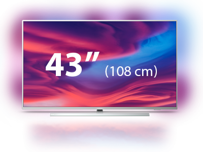 Řada 43palcových chytrých televizorů Philips Performance