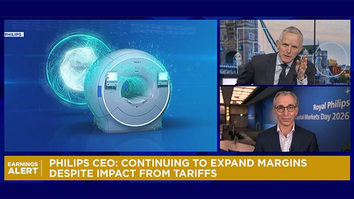 WATCH: Philips CEO Roy Jakobs on Bloomberg and CNBC to discuss Philips’ performance and strategic direction